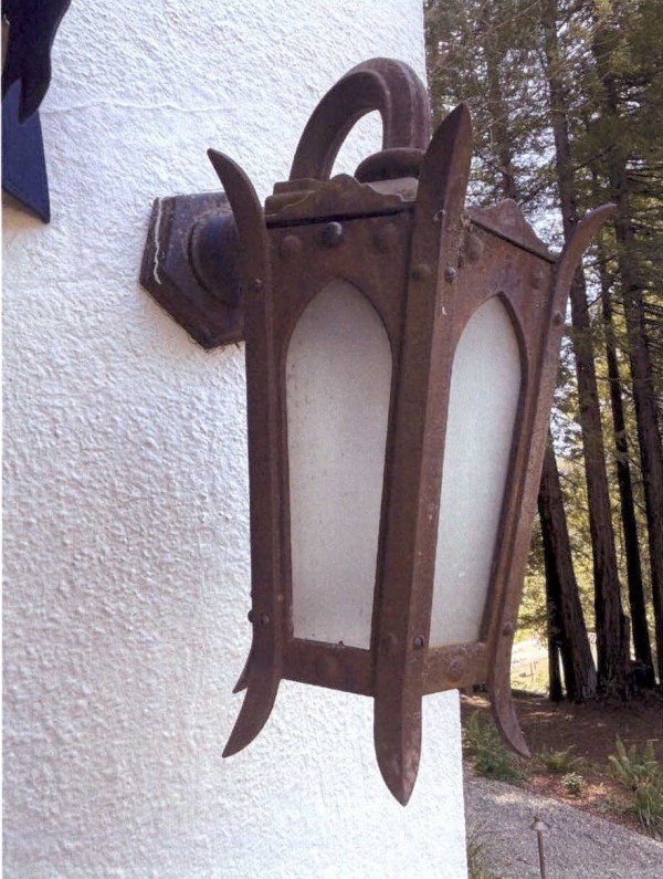 Detailed view of restored 